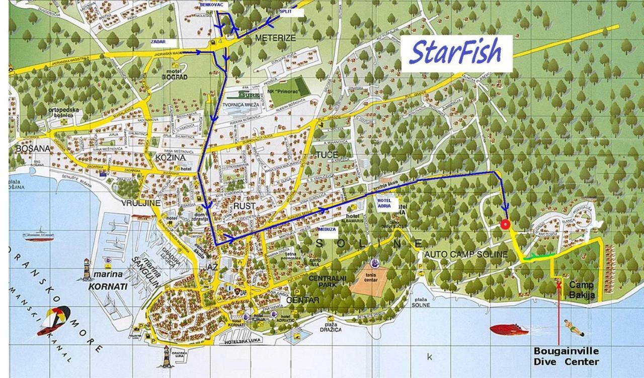 Seahorse Mobile Home, Soline Biograd Biograd Na Moru Dış mekan fotoğraf